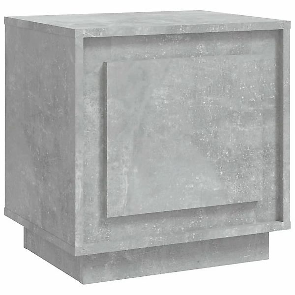 vidaXL Nachttisch Nachttisch Betongrau 44x35x45 cm günstig online kaufen