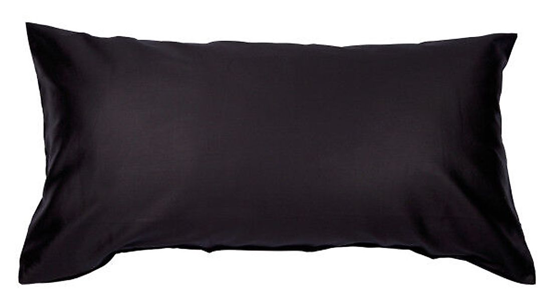 Janine Janine Mako-Satin Bettwäsche Colors 31001 schwarz Größe:  40x80 cm günstig online kaufen