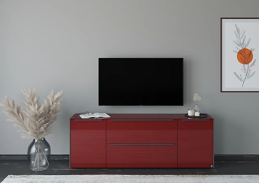 set one by Musterring Lowboard "Reno" 1 Stk. tlg. Mit Gleitern und in versc günstig online kaufen