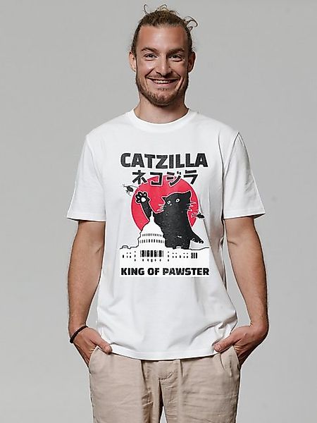 wat? Apparel T-Shirt Catzilla günstig online kaufen