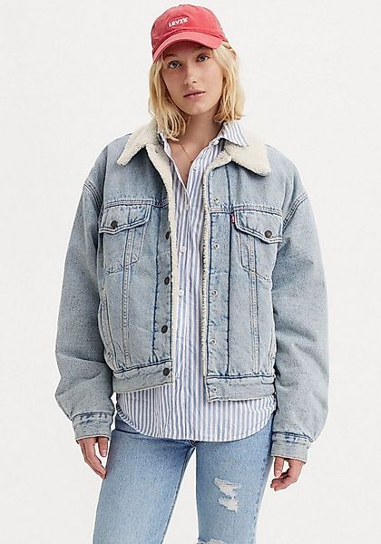 Levi's® Jeansjacke SHERPA TRUCKER mit Teddyplüsch günstig online kaufen