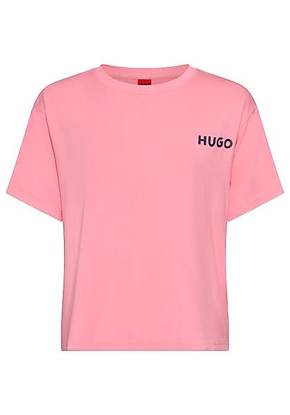 HUGO Rundhalsshirt UNITE_T-SHIRT mit Logo-Print günstig online kaufen