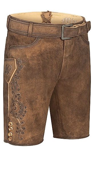 Nübler Trachtenlederhose Lederhose kurz RV Obert günstig online kaufen