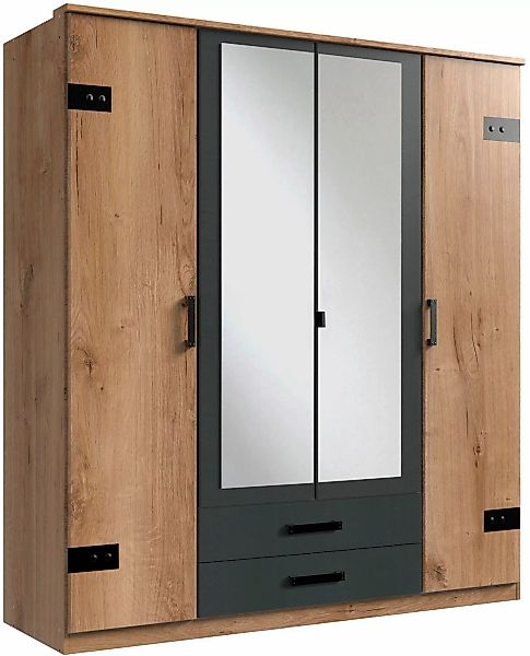 Wimex Kleiderschrank "Cork", wahlweise in 135cm oder 180cm breit günstig online kaufen