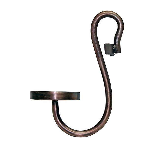 MICA Dekolicht Kerzenhalter in Hakenform - ca. 18 x 25 cm günstig online kaufen
