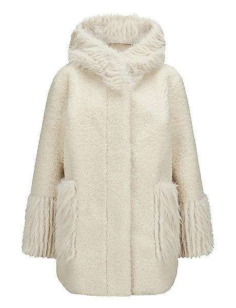 Milestone Fellimitatmantel MSPhilippa Oversized Kurzmantel aus Curly-Kunstp günstig online kaufen