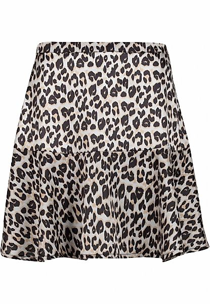URBAN CLASSICS Sommerrock "Urban Classics Ladies Leo Volants Mini Skirt", ( günstig online kaufen