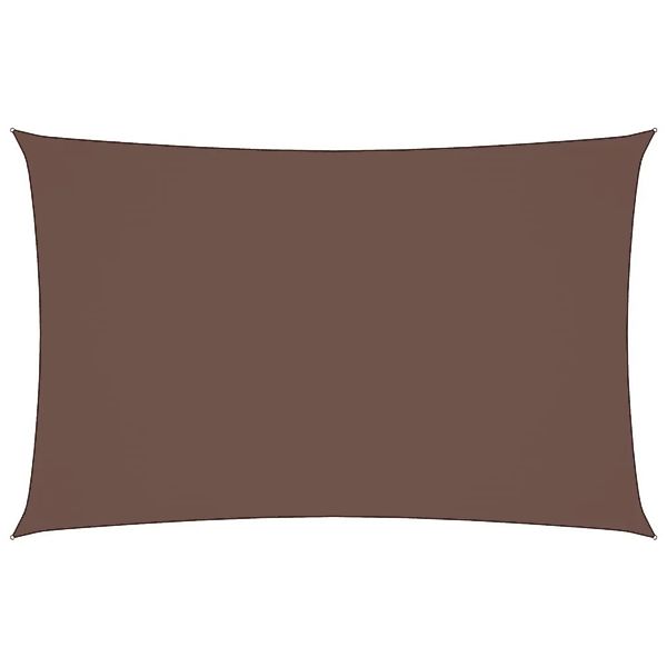 vidaXL Sonnensegel Oxford-Gewebe Rechteckig 2,5x5 m Braun 135814 günstig online kaufen