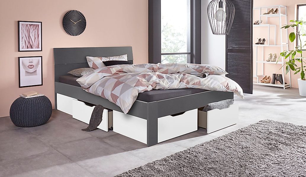 rauch Bett "Flexx", inklusive Schubkästen günstig online kaufen