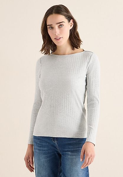 CECIL Langarmshirt mit U-Boot-Ausschnitt günstig online kaufen