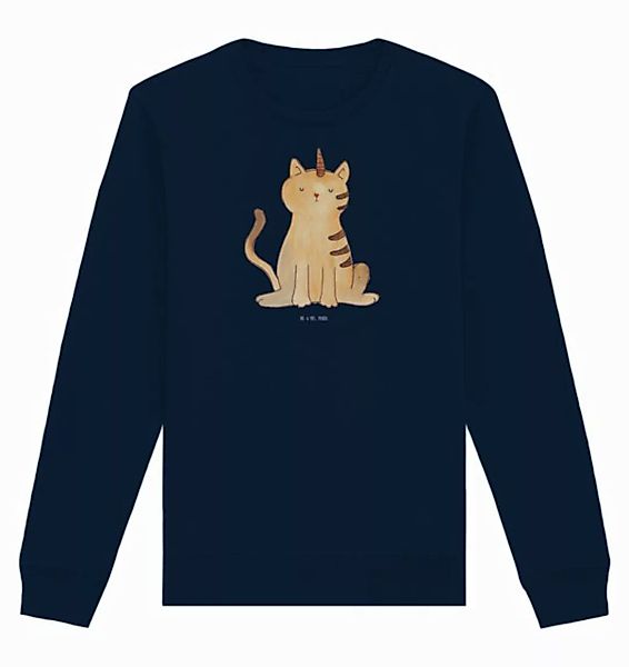 Mr. & Mrs. Panda Longpullover Größe M Einhorn Katze - French Navy - Geschen günstig online kaufen