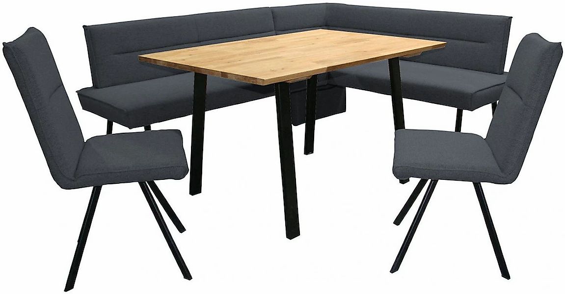 OTTO home Eckbankgruppe "Sava" Set, 4 Stk. tlg. Eckbank mit Wellenfederung günstig online kaufen