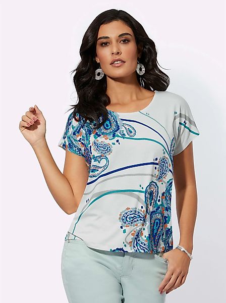 creation L Print-Shirt "Druck-Shirt", 1 Stk. günstig online kaufen