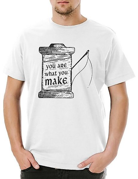 Urban Backwoods Print-Shirt Urban Backwoods You Are What You Make Herren T- günstig online kaufen