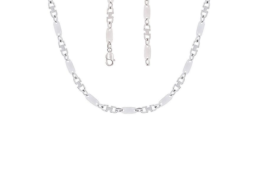 Stella-Jewellery Silberkette 925er Sterling Silber RHD Plattenkette Massiv günstig online kaufen