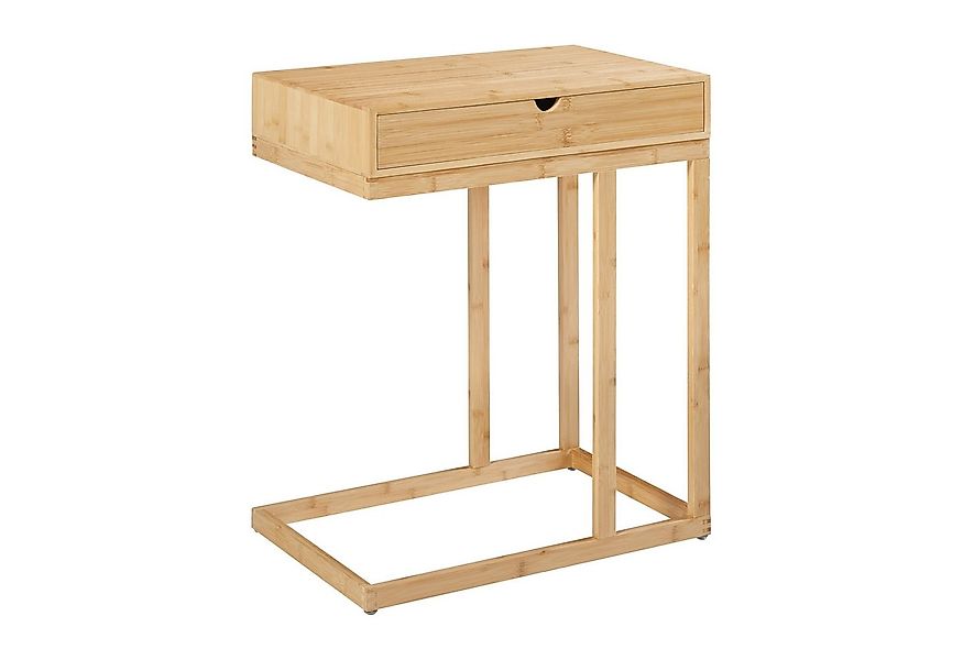 en.casa Beistelltisch, »Kåfjord« Laptoptisch mit Schublade 68 x 55 x 35 cm günstig online kaufen