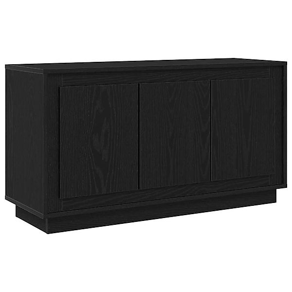 vidaXL Sideboard Schwarz Eichen-Optik 102 x 35 x 55 cm Holzwerkstoff 862816 günstig online kaufen