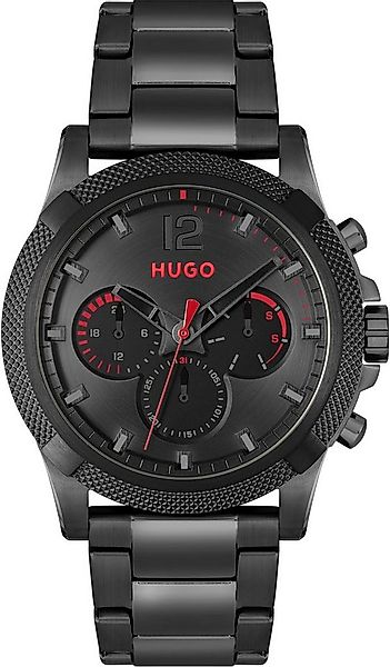HUGO Multifunktionsuhr #IMPRESS - FOR HIM 1530296, Quarzuhr, Armbanduhr, He günstig online kaufen