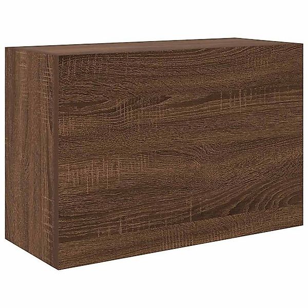 vidaXL Badezimmerspiegelschrank Bad-Wandschrank Braun Eichen-Optik 60x25x40 günstig online kaufen