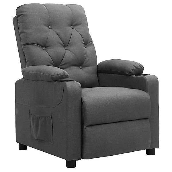 vidaXL Sessel Aufstehsessel Hellgrau Stoff (1-St) günstig online kaufen