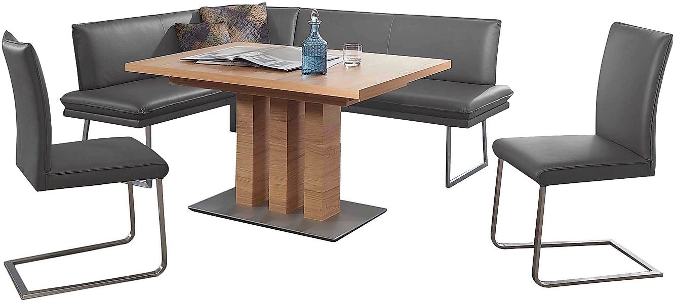 K+W Komfort & Wohnen Essgruppe »Santos III« 4 Stk. tlg. gepolsterte Eckbank günstig online kaufen