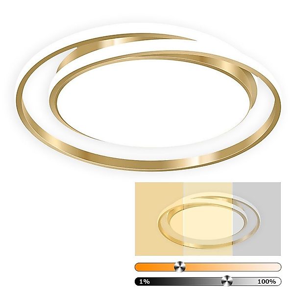 Daskoo Deckenleuchten 46W Rund LED Deckenlampe günstig online kaufen