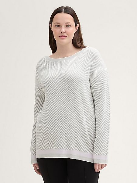 TOM TAILOR PLUS Strickpullover Pullover & Strickjacken Plus Size - Pullover günstig online kaufen