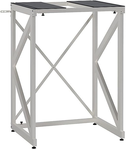 TPFLiving Waschmaschinenunterschrank Valmora (Robustes Waschmaschinenregal günstig online kaufen