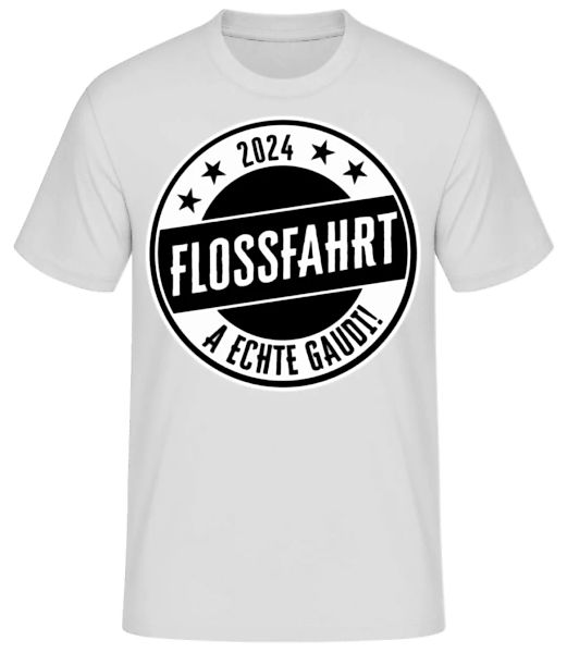 Flossfahrt 2024 A Echte Gaudi · Männer Basic T-Shirt günstig online kaufen