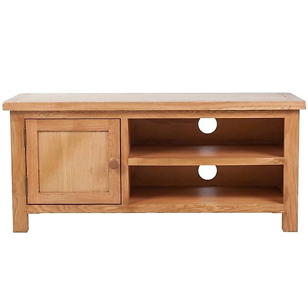 vidaXL TV-Schrank 103x36x46 cm Massivholz Eiche günstig online kaufen