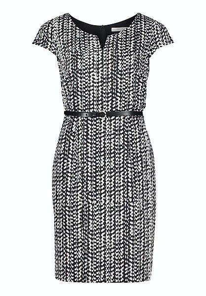 Betty&Co Cocktailkleid Kleid Kurz 1/2 Arm Black-Nature günstig online kaufen