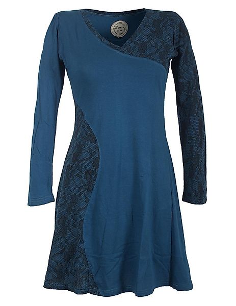 Vishes Jerseykleid Asymmetrisches Lagenlook Kleid mit günstig online kaufen