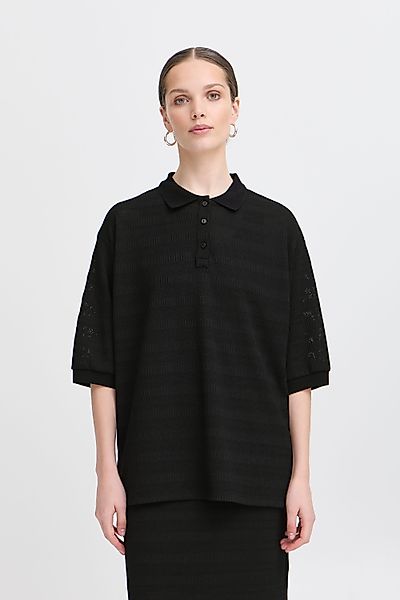 Ichi Poloshirt IXKNITTY Modisches Poloshirt günstig online kaufen