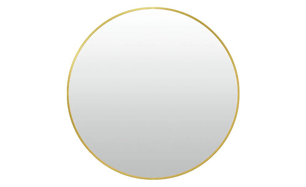 Spiegel 60 cm  ¦ gold ¦ Glas,Aluminium,Holzwerkstoff,Metall ¦ Maße (cm): B: günstig online kaufen