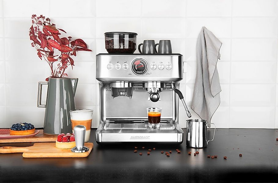 Gastroback Espressomaschine "42626 Design Espresso Advanced Duo" Siebträger günstig online kaufen