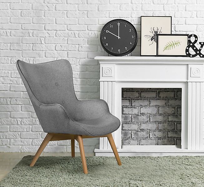 Home affaire Sessel "Nicko" wahlweise mit und ohne Hocker günstig online kaufen