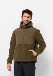 Jack Wolfskin Fleecejacke "FELSLICHT HOODED JKT M" mit Kapuze günstig online kaufen