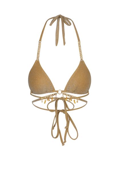 Moda Minx Triangel-Bikini-Top "Lumiere Seychelles" 1 Stk. tlg. mit funkelnd günstig online kaufen