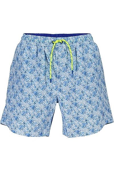 North Sails Badeshorts Herren Badeshorts Blau mit Muster, Nachhaltig aus Bi günstig online kaufen