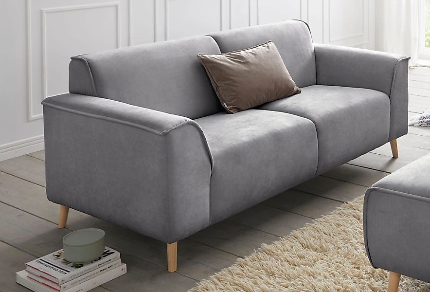 Home affaire 2,5-Sitzer "Janek Scandic Design, elegant und zeitlos" mit Fed günstig online kaufen