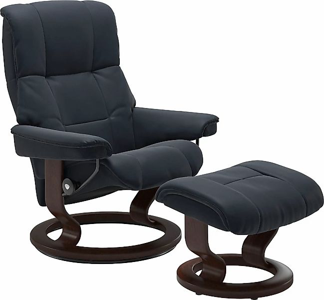 Stressless "Mayfair" Relaxsessel mit Hocker, mit Classic Base, Gestell Brau günstig online kaufen