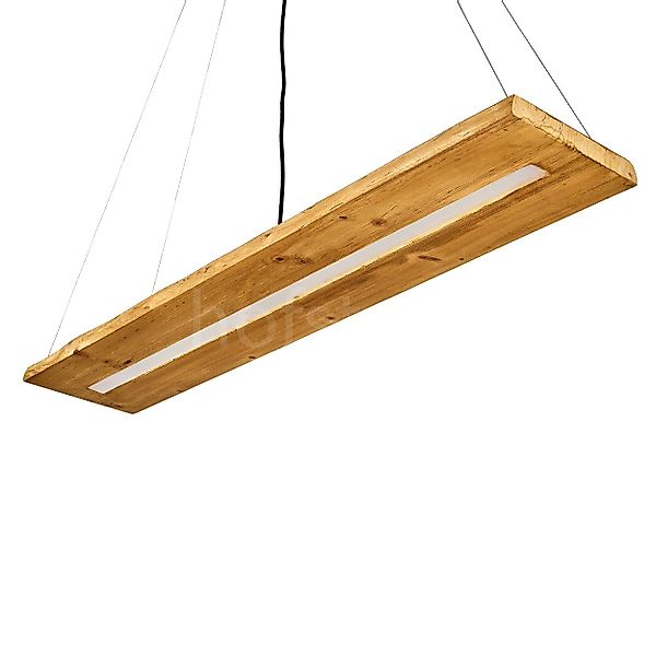 hofstein Pendelleuchte »Volano« dimmbare aus Holz/Metall günstig online kaufen
