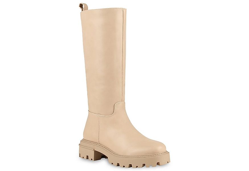 VAN HILL 838056 Plateaustiefel Damen Leicht Gefütterte Plateaustiefel Stief günstig online kaufen