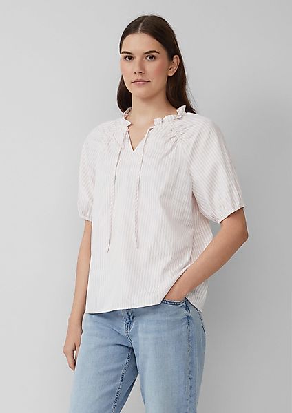 s.Oliver Kurzarmbluse Bluse Bluse im Relaxed günstig online kaufen