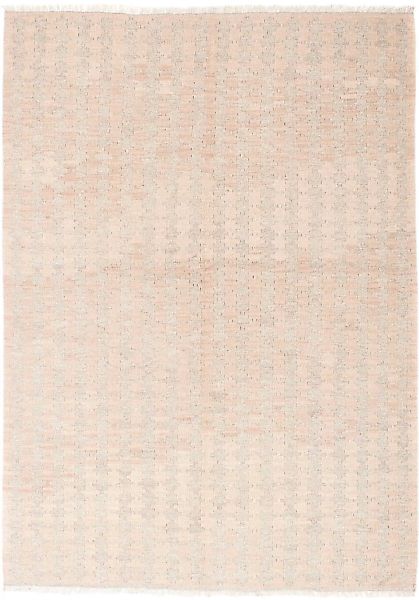 morgenland Wollteppich »Kelim Modern Durchgemustert Beige 223 x 132 cm«, re günstig online kaufen