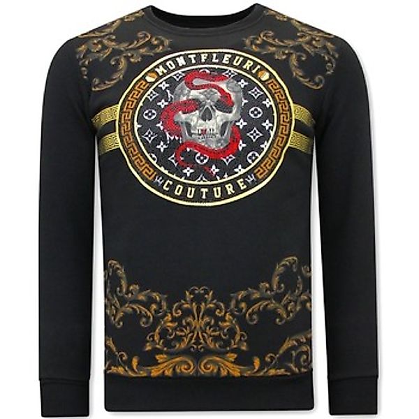 Tony Backer  Sweatshirt Schöne Snake Skull günstig online kaufen