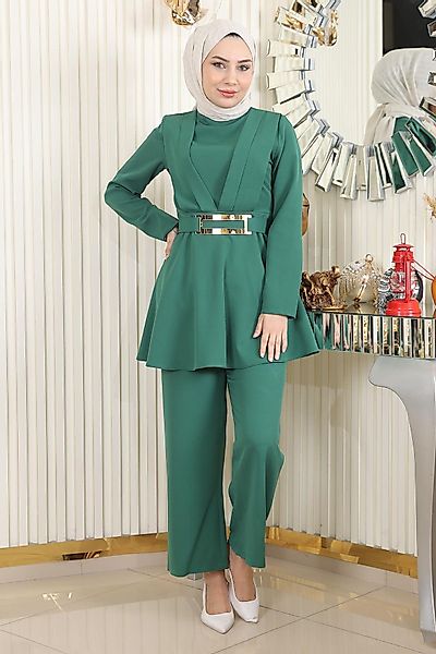 MODAMİHRAM Hosenanzug Gerüschtes Zweiteiliges Set günstig online kaufen