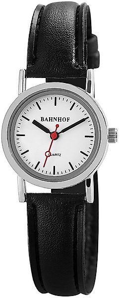 Bahnhof Quarzuhr SS2822000004 Bahnhof Damenuhr mit Lederimitationsarmband günstig online kaufen