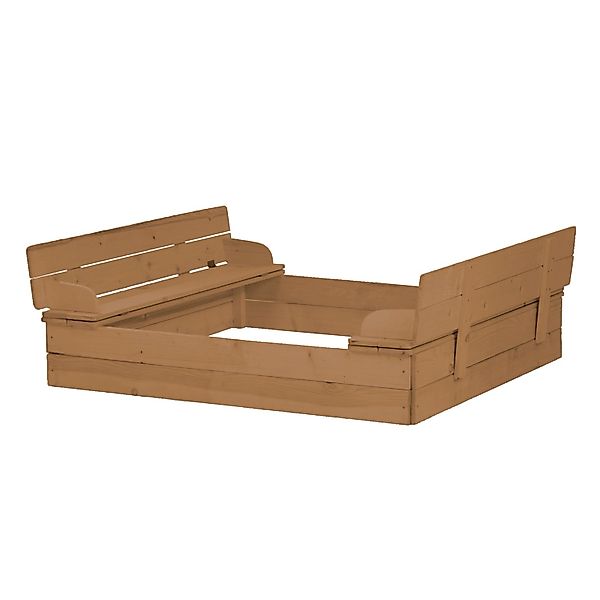 roba® Sandkasten aufklappbar zu zwei Bänken, günstig online kaufen