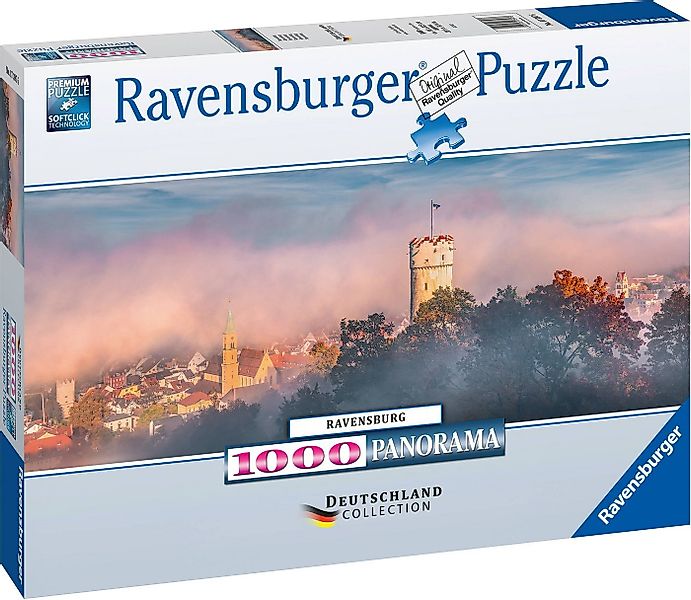 Ravensburger Puzzle 1000 Teile Puzzle Deutschland Collection Panorama Raven günstig online kaufen